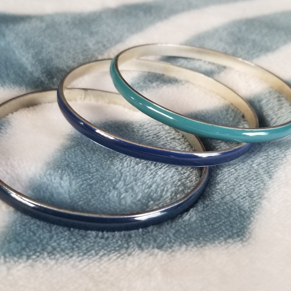 3 Bangle Bracelets